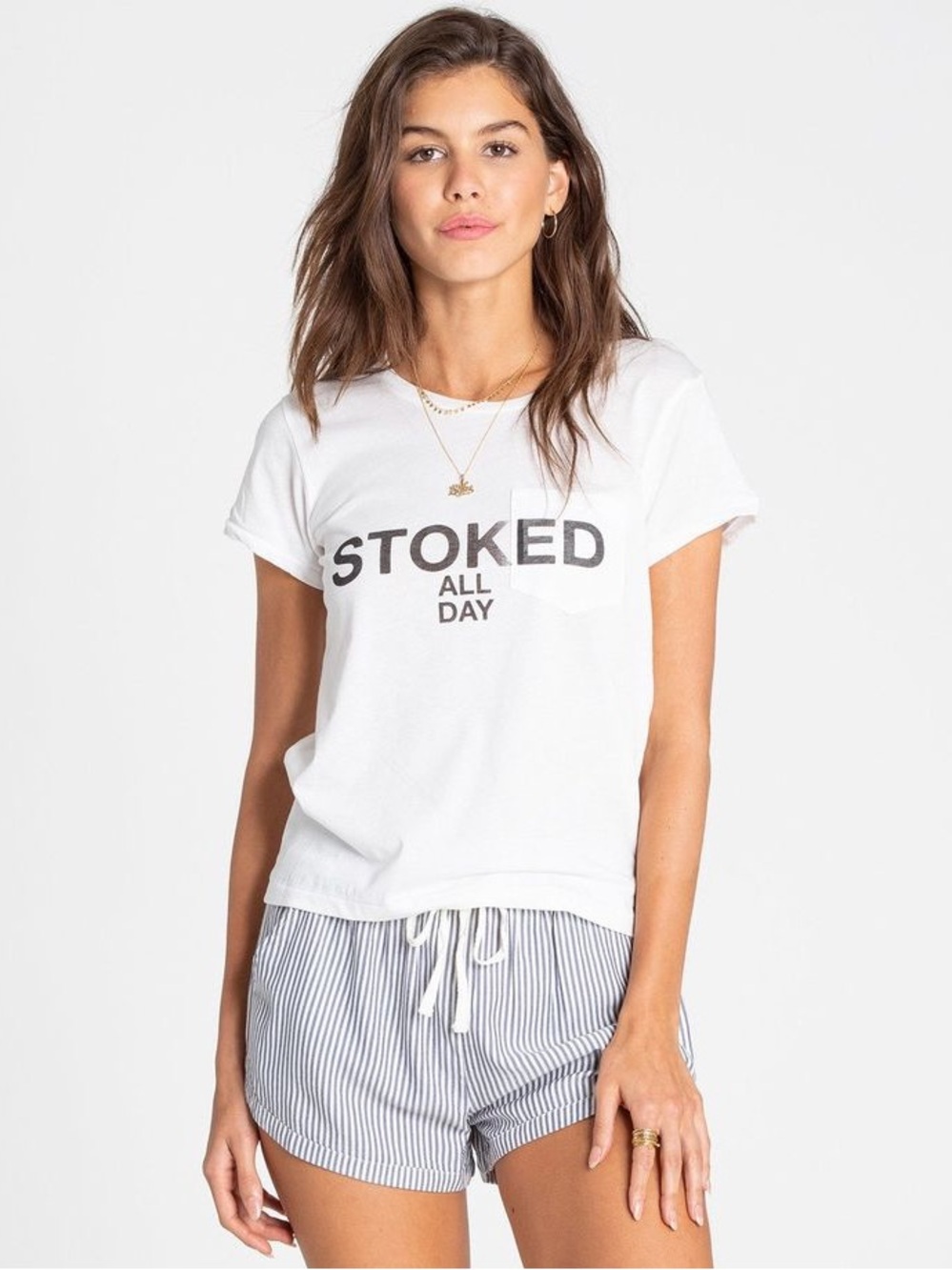 Billabong stoked all day tee women’s small